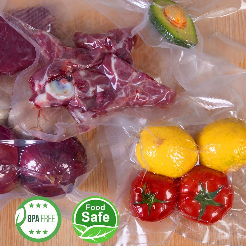 SurpOxyLoc 6 Pack 8"x20'(3Rolls) and11"x20'(3Rolls) Food Vacuum Sealer Bags Rolls with BPA Free,Heavy Duty,Great for Sous Vide and Vac Seal storage - Image 3